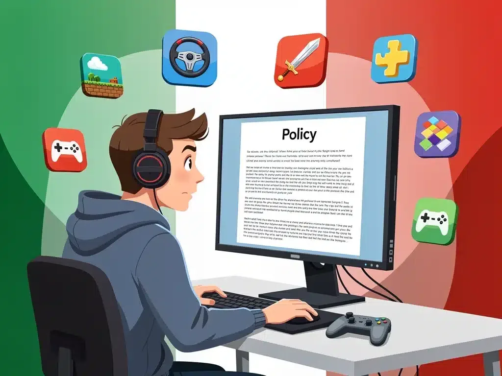 Un giocatore italiano che analizza le complesse politiche di rimborso dei giochi digitali.