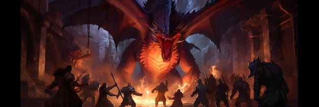 A wide shot of the dragon pit in League of Legends, with both teams posturing for control. The side lanes are showing minions pushing towards the enemy towers, visually demonstrating the pressure created by wave management.