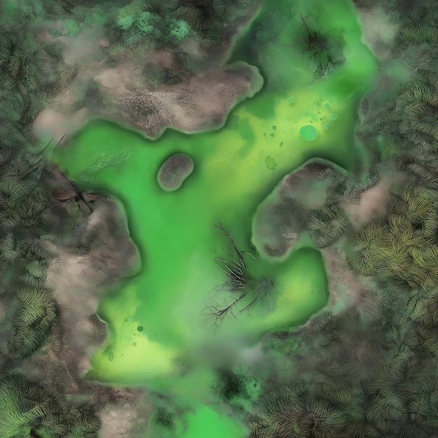 A heatmap of the Summoner's Rift, showcasing the most frequented jungle paths by junglers after the application of Patch 14.25 changes. The image is overlaid with annotations indicating specific champion clear speeds.