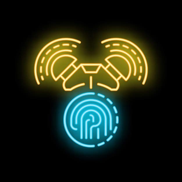 A digital fingerprint or biometric scan over a stylized esports controller, symbolizing advanced verification and compliance procedures in the new regulations.