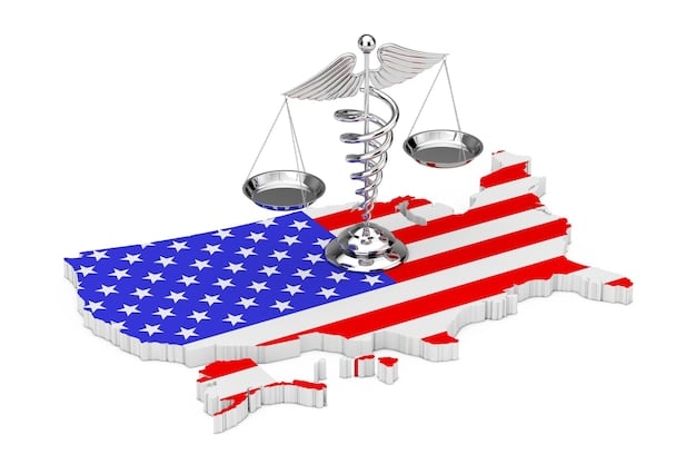 A map of the United States with various legal symbols (e.g., scales of justice, gavels) superimposed over different states, illustrating the patchwork nature of US laws impacting esports, particularly around betting and intellectual property.
