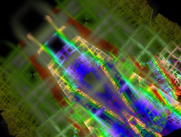 A thermal image of a high-end GPU under heavy load, highlighting the areas with the highest temperatures. An annotation points to the VRM area with the text 