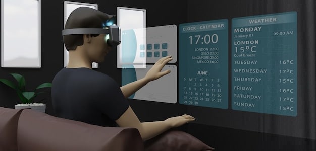 An AI interface within a VR game displaying personalized settings and preferences for a player, showcasing how artificial intelligence customizes the gaming experience based on individual behaviors and needs in VR Gaming in 2025: What New Technologies Will Revolutionize the Experience?.