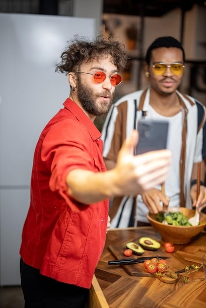 A split image showcasing budget-friendly meal options for esports travelers: on one side, a person packing healthy snacks and sandwiches in reusable containers; on the other side, a group of esports competitors sharing a simple, home-cooked meal at their accommodation. This image illustrates cost-effective eating strategies important for Esports Tournament Travel Expenses: Budgeting Tips for US Competitors.