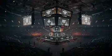 Call of Duty League 2026 tournament with prominent sponsor branding and high-energy competitive gameplay.