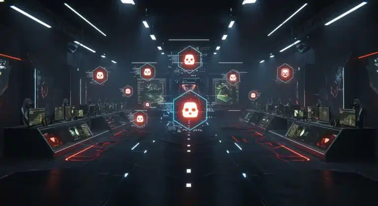 Futuristic anti-cheat technology protecting esports integrity in 2026