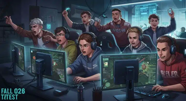 Gamers playing highly anticipated PC game betas in Fall 2026