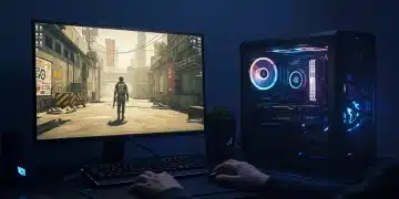 Gaming PC emulating next-gen console games at 4K 60FPS
