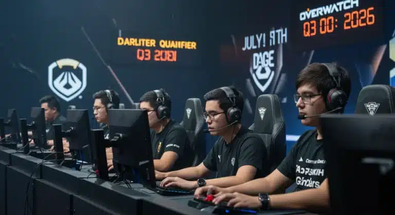 Esports team preparing for the Overwatch League Q3 2026 Open Qualifiers registration deadline.