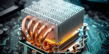 Advanced 2026 CPU cooling solution with intricate heat pipes