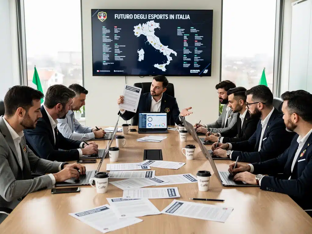 Manager e legali discutono nuove normative esports in Italia