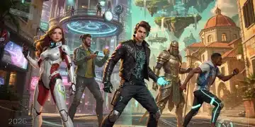 PC Gaming News: 6 Studi Italiani Rivoluzionano il 2026 Illustrazione digitale vivace di personaggi e ambienti futuristici di videogiochi, simbolo dell'innovazione degli studi di sviluppo italiani nel PC Gaming 2026.